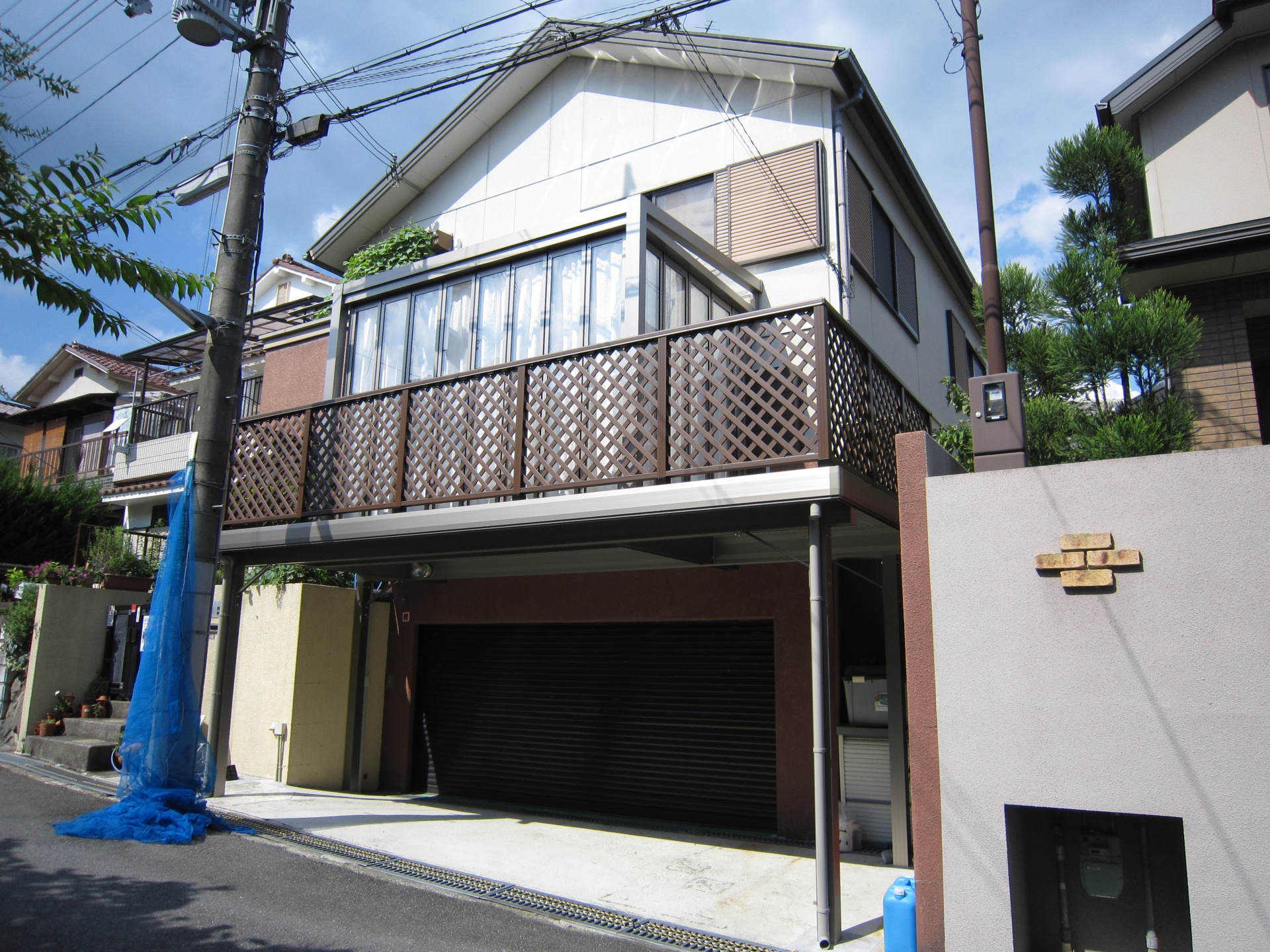アルファーガーデン｜ガーデンルームのスペースに｜高槻市
