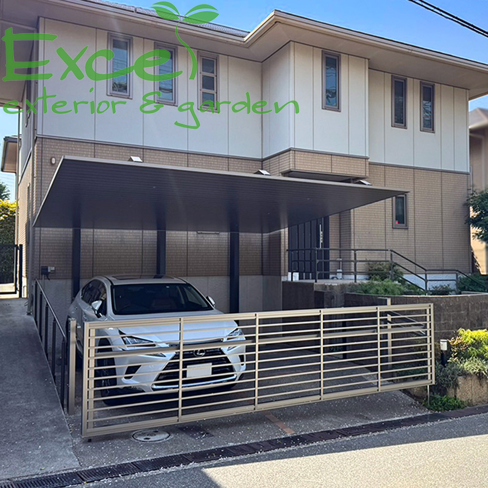 狙われない家には理由がある～カーポート✕オーバードアで鉄壁のガード