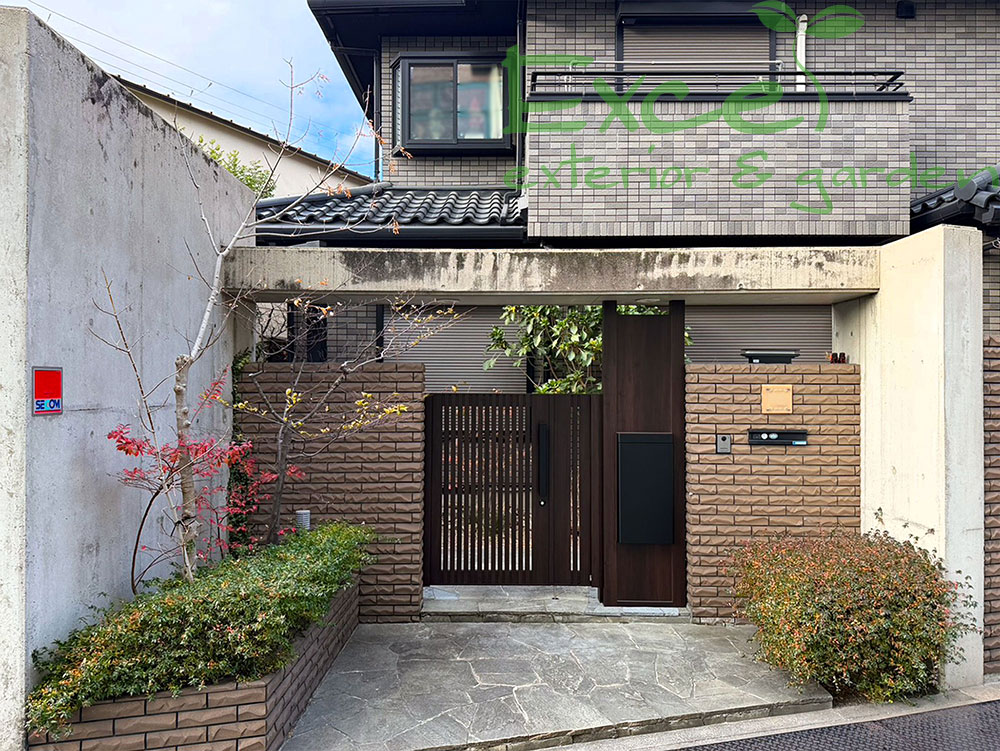 東大阪市門扉リフォーム施工後1