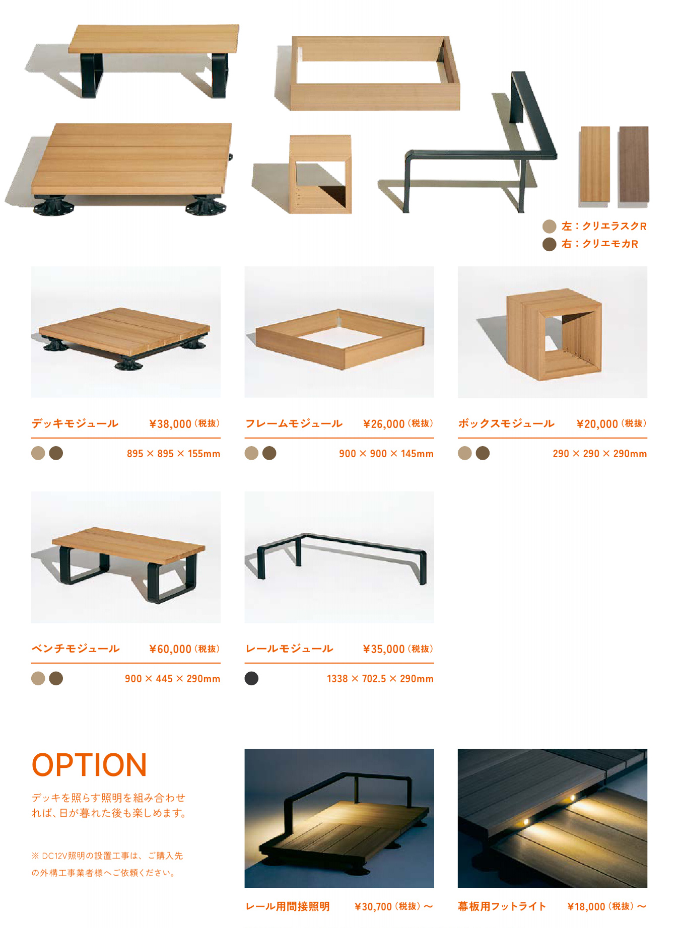 モジュールガーデン部品