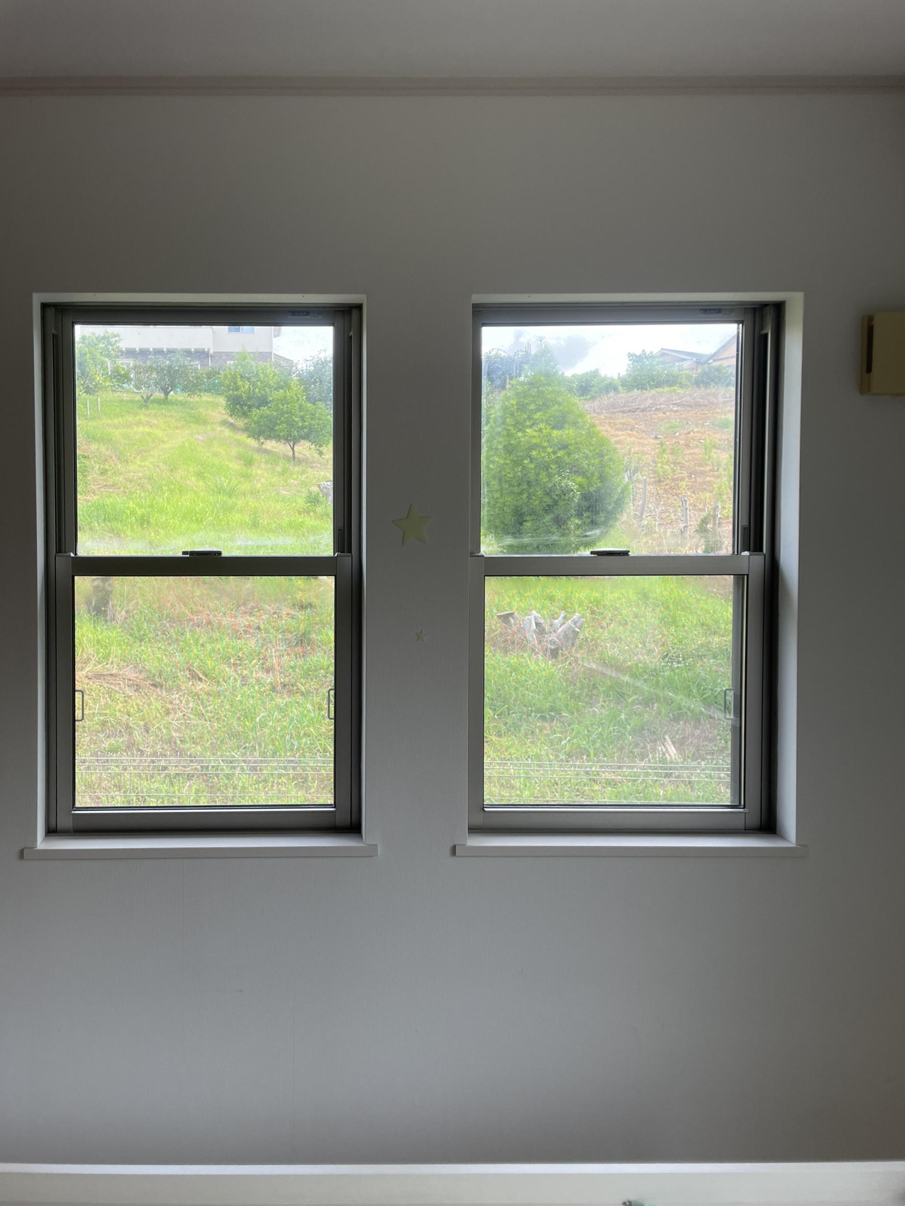 開きタイプ内窓施工前