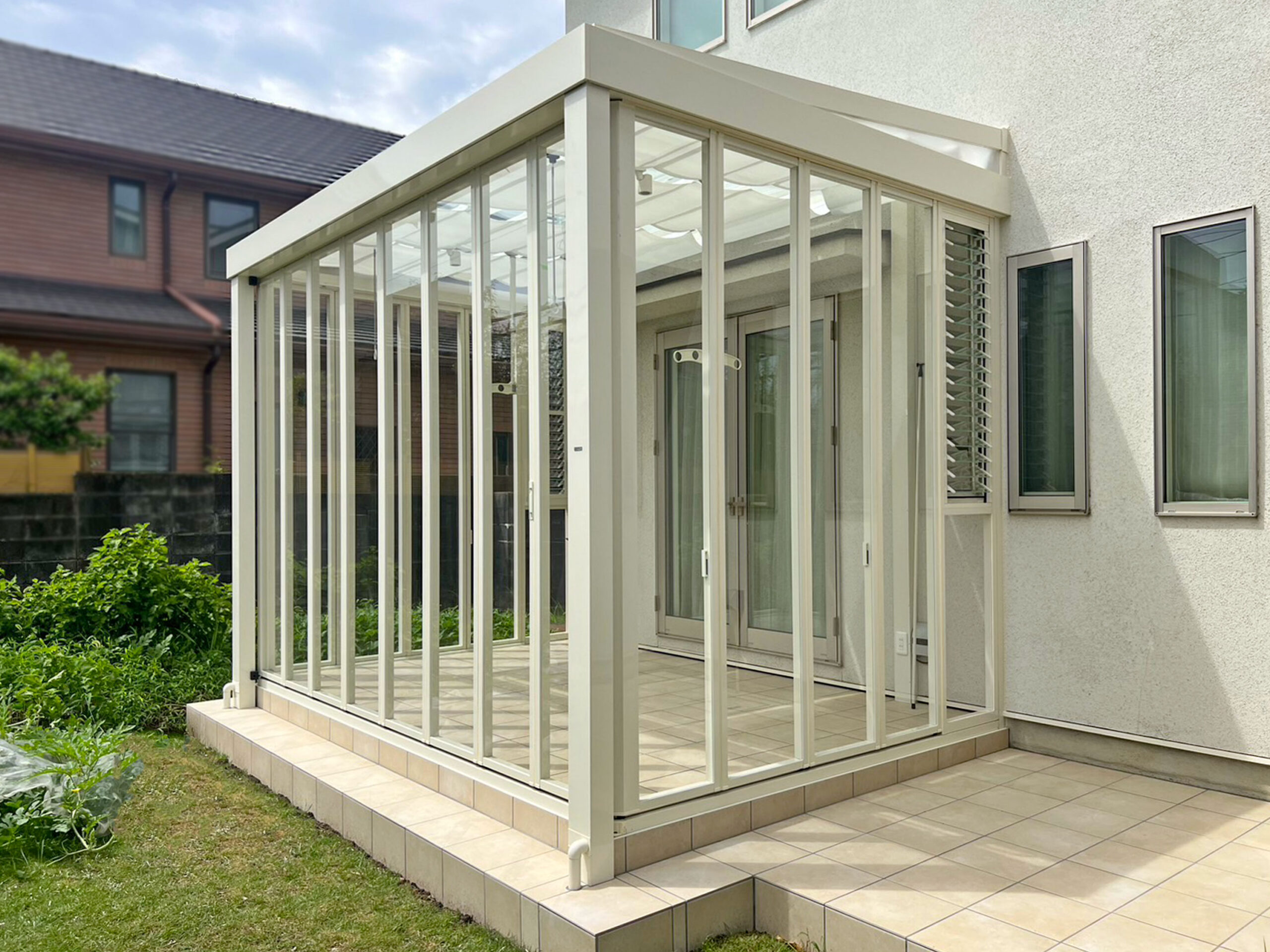 K様邸ガーデンシンク外観