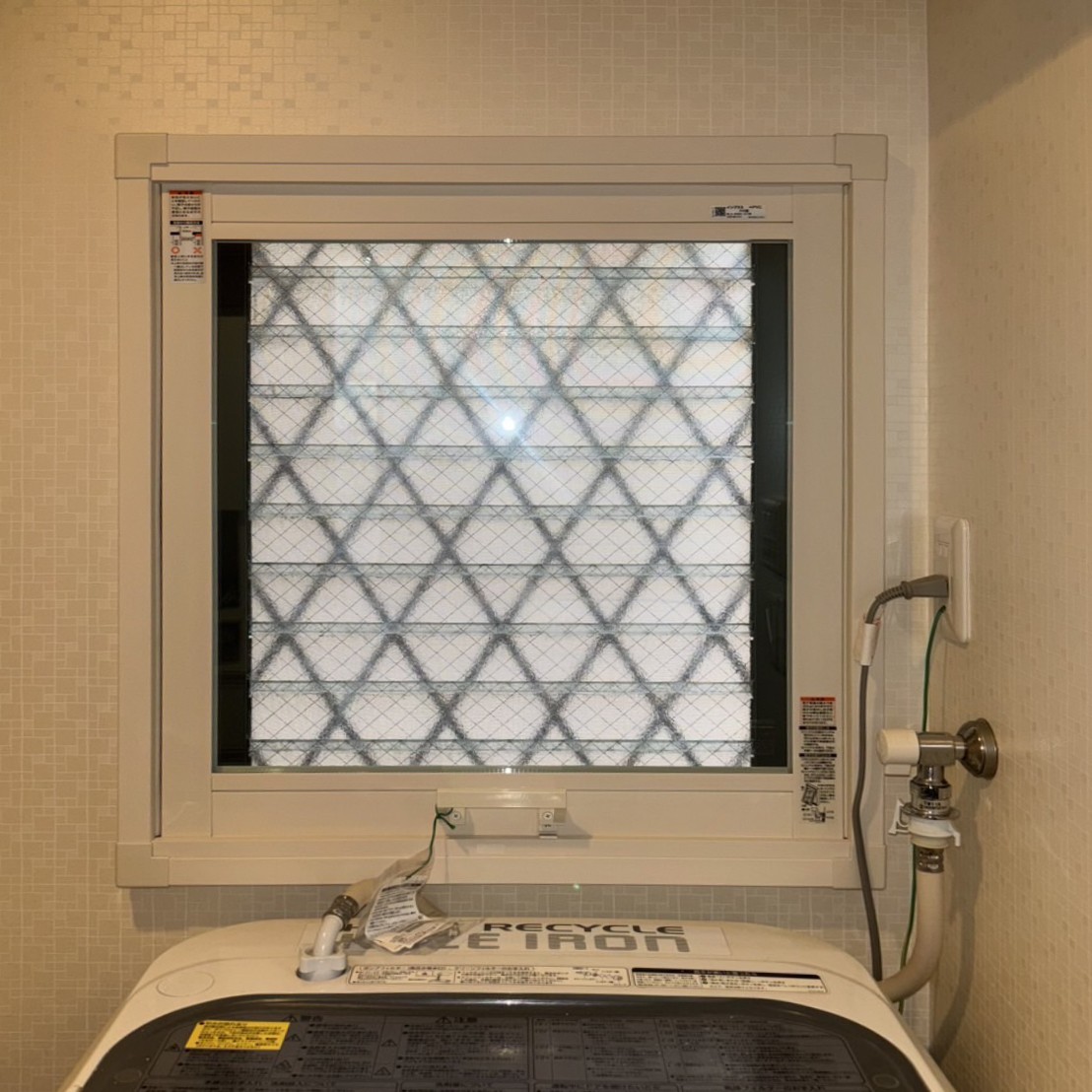 洗面所内窓インプラス施工後c