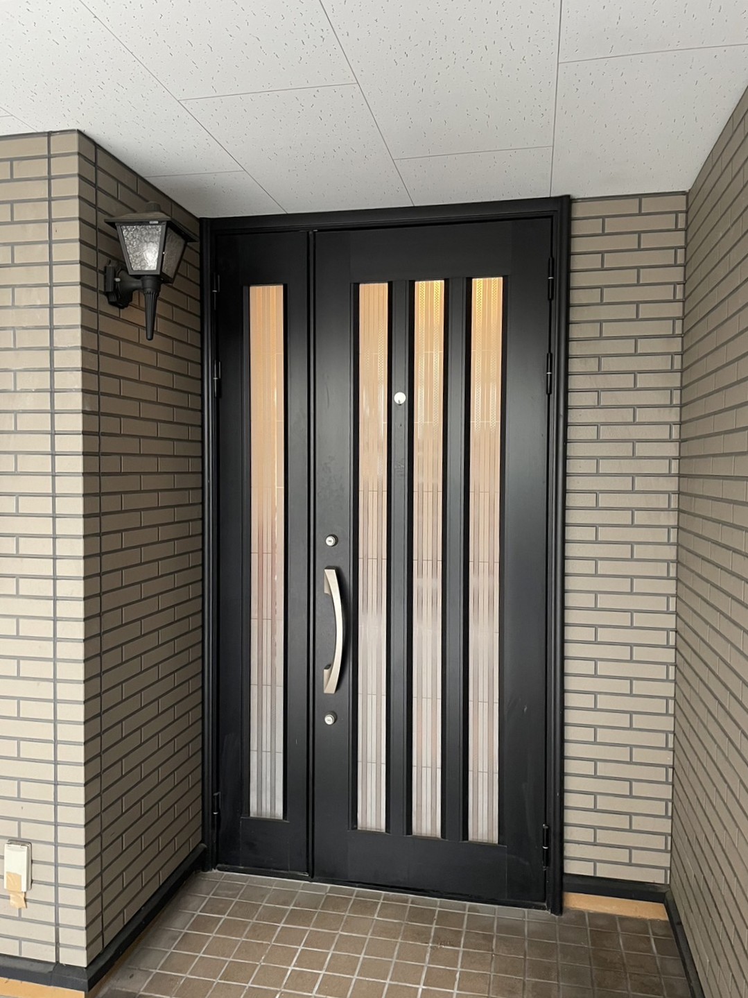 玄関施工前