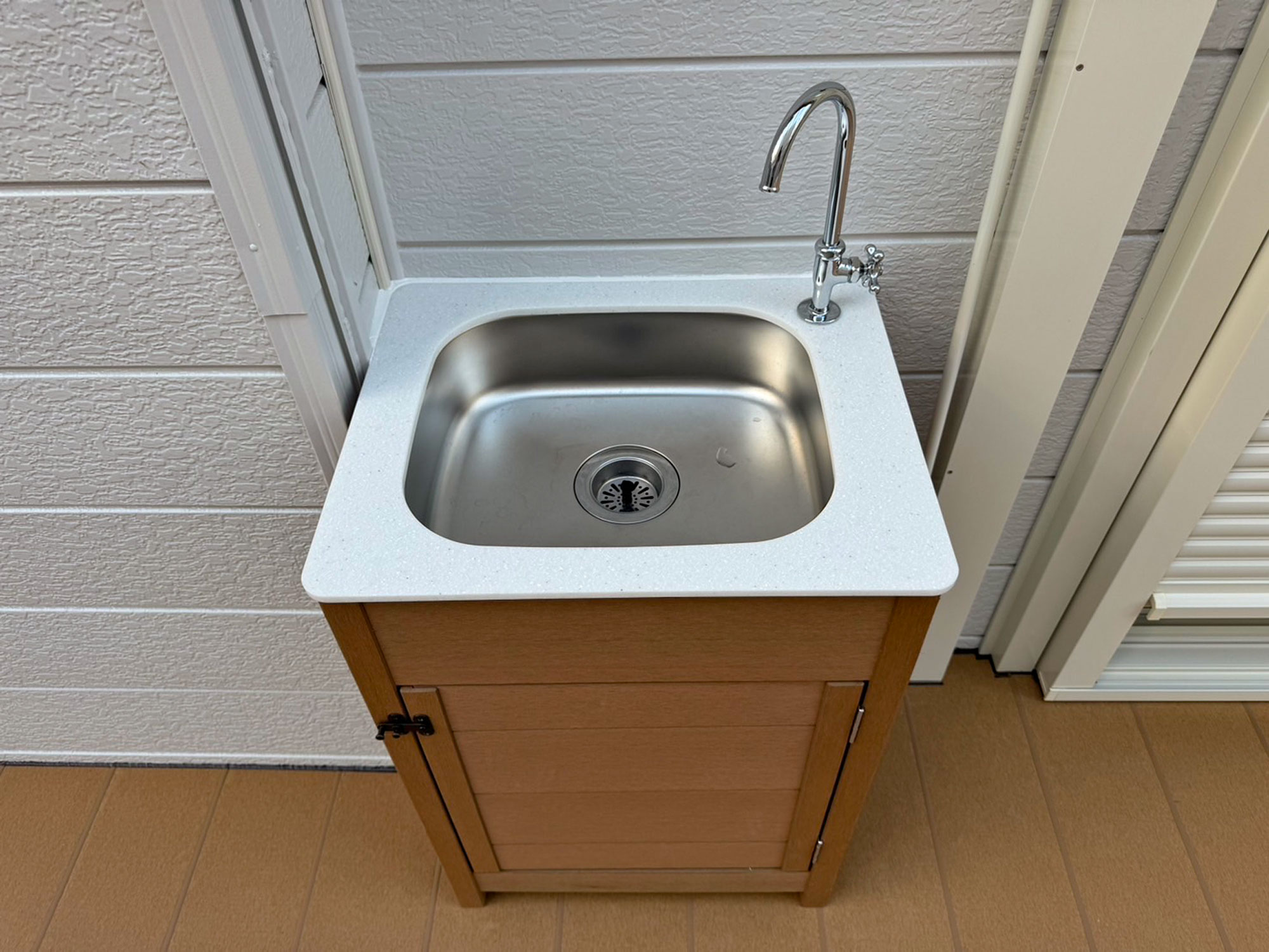 F様邸ガーデンシンク内観