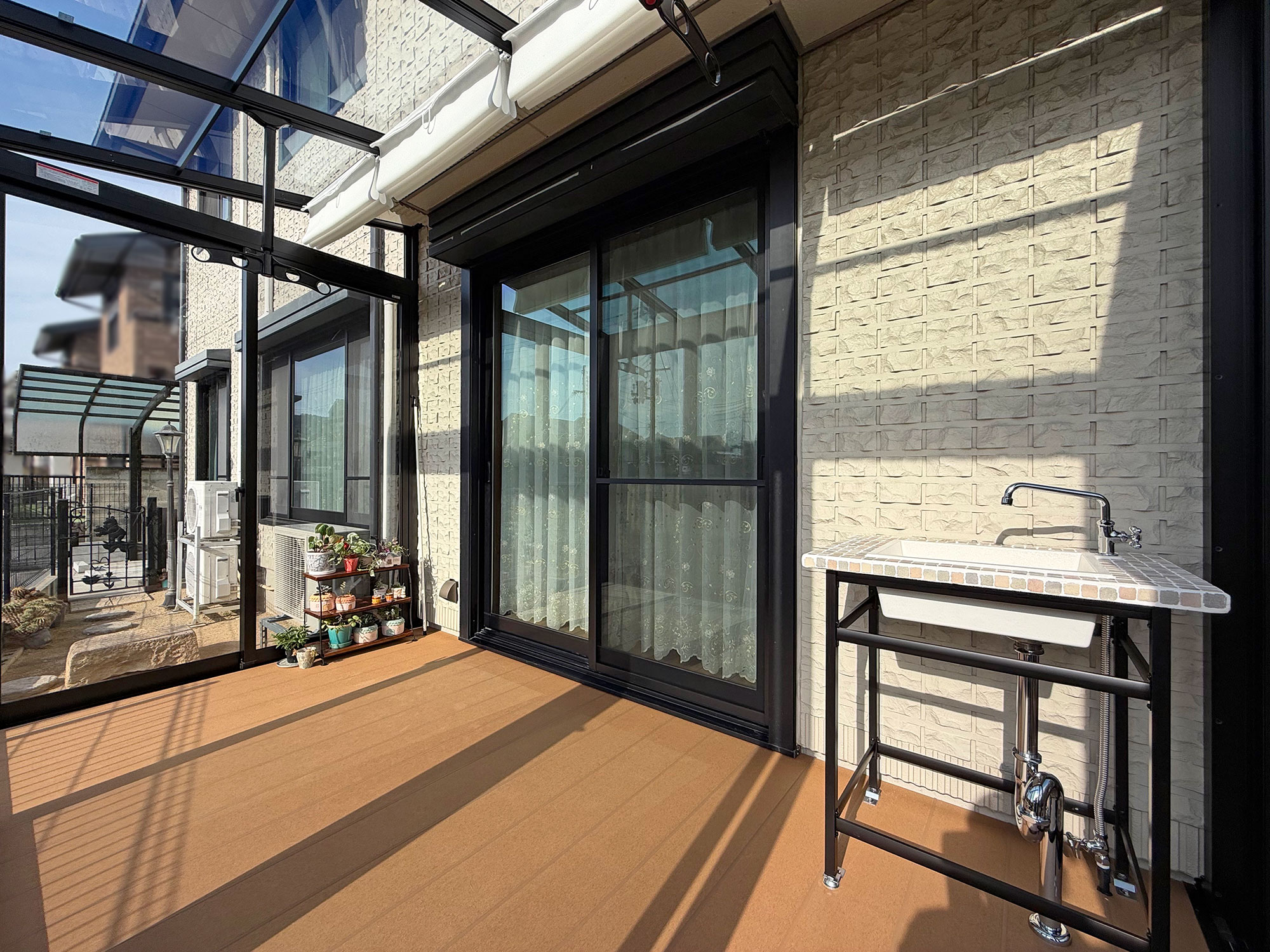 K様邸ガーデンシンク内観